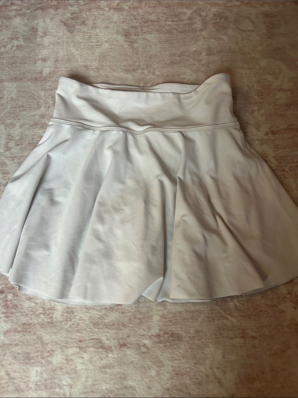 Old Navy White Circle Skater Skirt